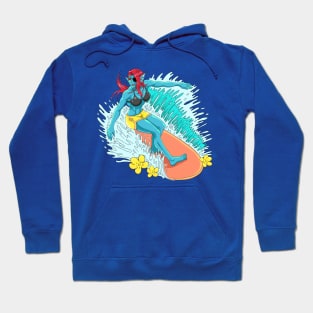 Summer Undyne from Undertale T-Shirt Hoodie